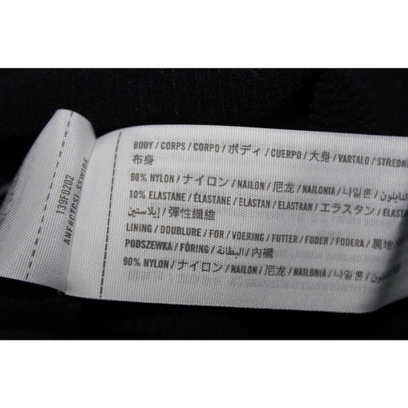 Abercrombie & Fitch Soft A&F Collection Black Ribbed Knit Cutout Bodysuit Size L - Picture 4 of 5